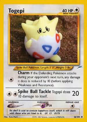 Togepi (56/105) [Neo Destiny Unlimited] | Good Games Modbury