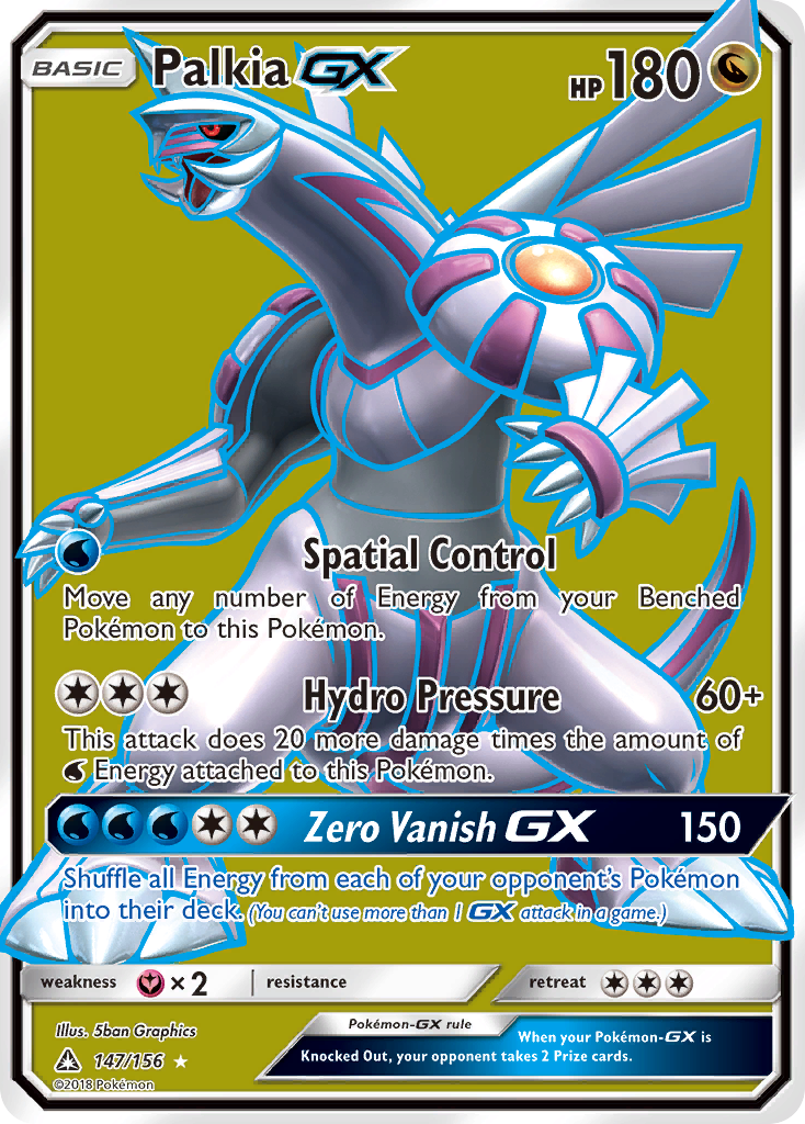 Palkia GX (147/156) [Sun & Moon: Ultra Prism] | Good Games Modbury