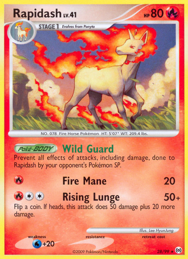 Rapidash (28/99) [Platinum: Arceus] | Good Games Modbury