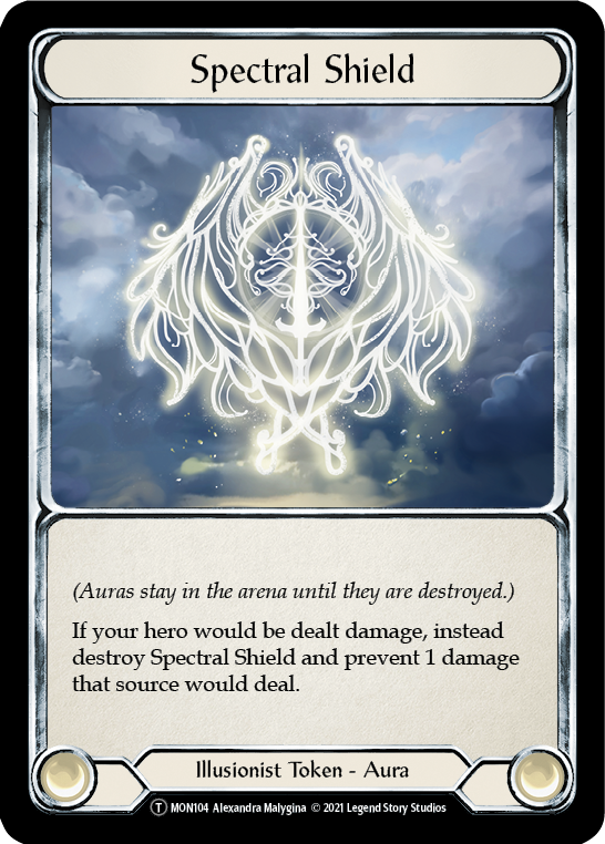 Spectral Shield // Hatchet of Body [U-MON104 // U-MON105] (Monarch Unlimited)  Unlimited Normal | Good Games Modbury