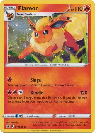 Flareon (SWSH041) [Sword & Shield: Black Star Promos] | Good Games Modbury