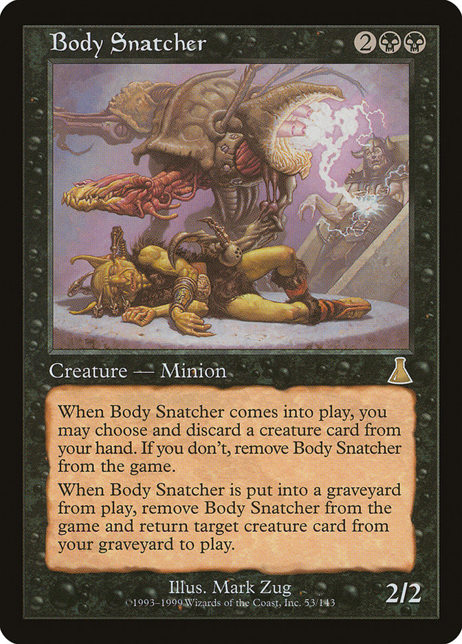 Body Snatcher [Urza's Destiny] | Good Games Modbury