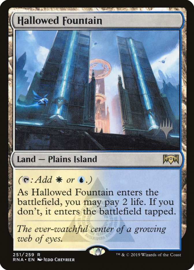 Hallowed Fountain (Promo Pack) [Ravnica Allegiance Promos] | Good Games Modbury