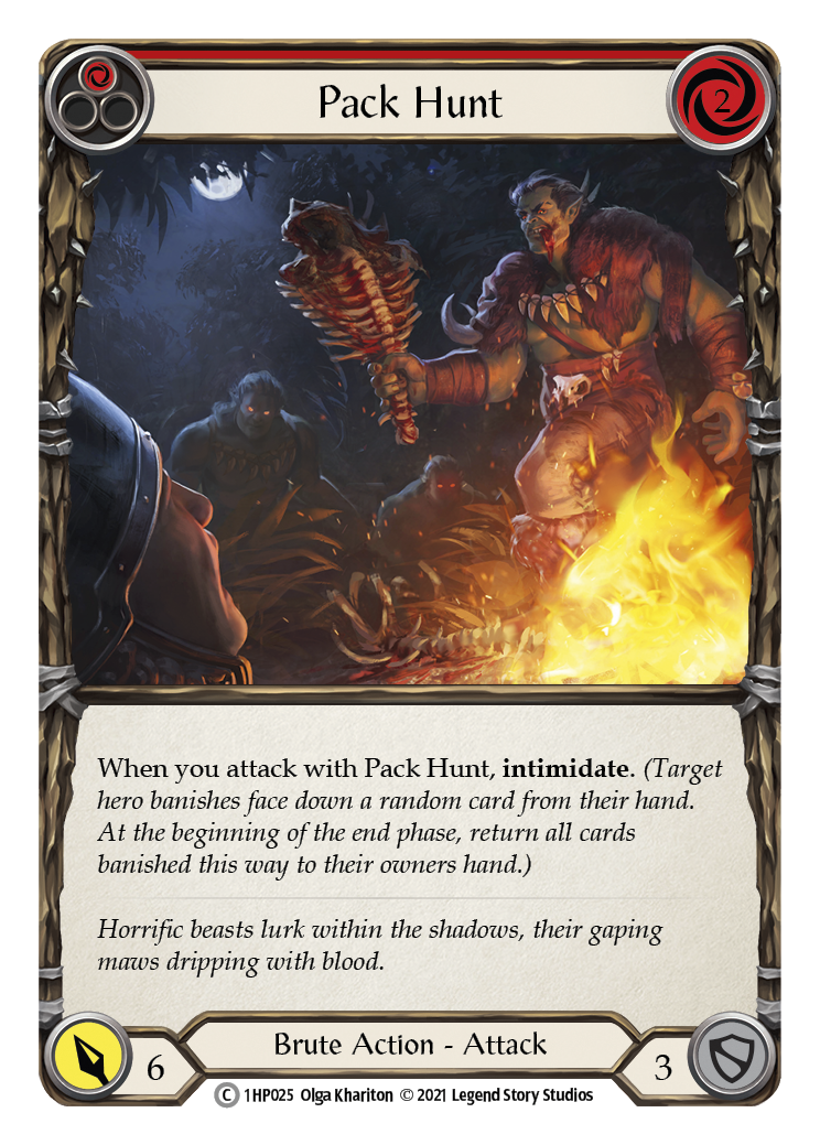 Pack Hunt (Red) [1HP025] (History Pack 1) | Good Games Modbury