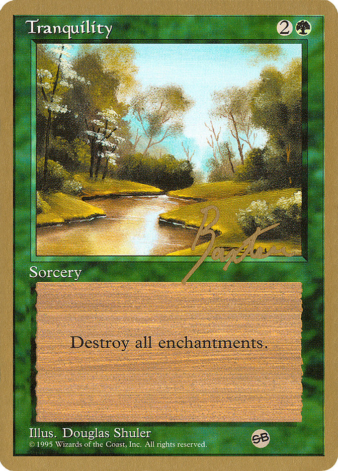 Tranquility (George Baxter) (SB) [Pro Tour Collector Set] | Good Games Modbury