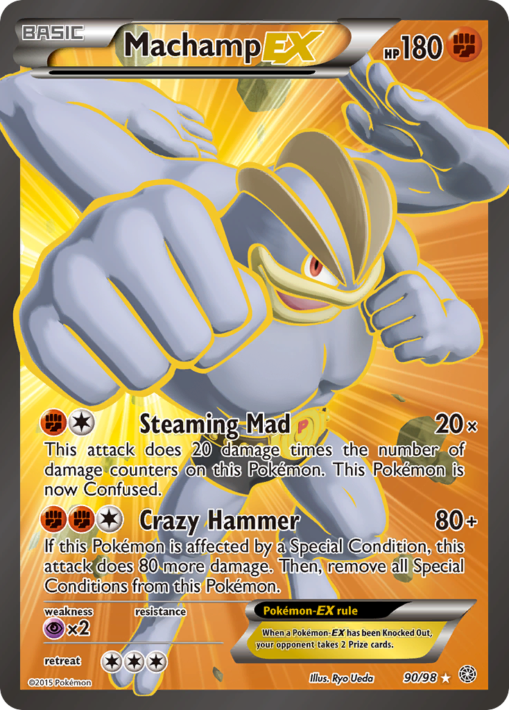 Machamp EX (90/98) [XY: Ancient Origins] | Good Games Modbury