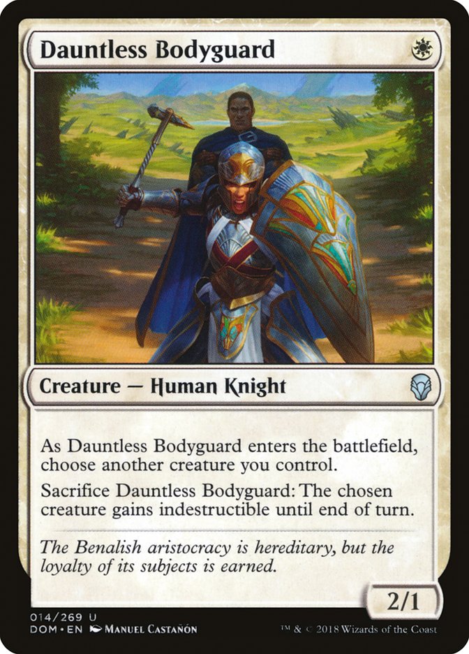 Dauntless Bodyguard [Dominaria] | Good Games Modbury