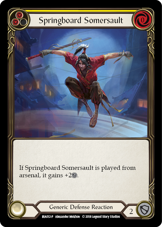 Springboard Somersault [IRA012-P] (Ira Welcome Deck)  1st Edition Normal | Good Games Modbury