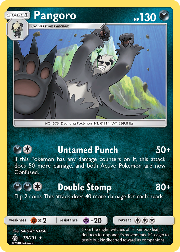 Pangoro (78/131) [Sun & Moon: Forbidden Light] | Good Games Modbury