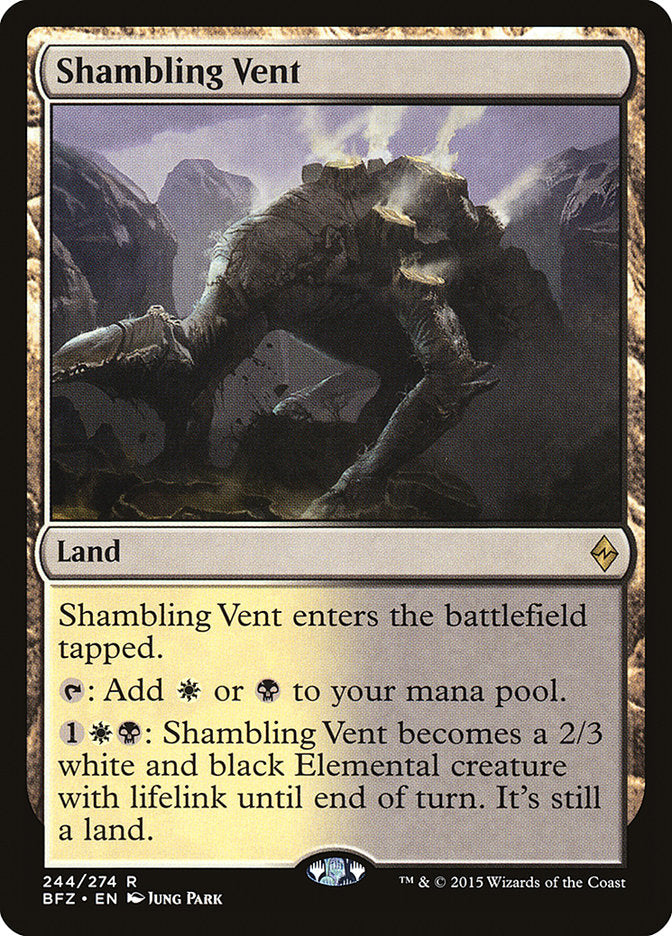 Shambling Vent [Battle for Zendikar] | Good Games Modbury