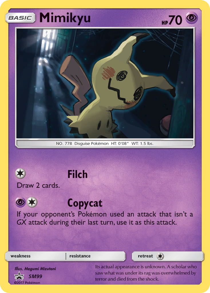 Mimikyu (SM99) [Sun & Moon: Black Star Promos] | Good Games Modbury