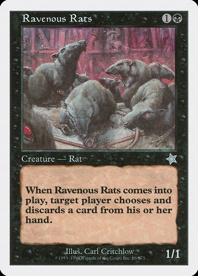 Ravenous Rats [Starter 1999] | Good Games Modbury