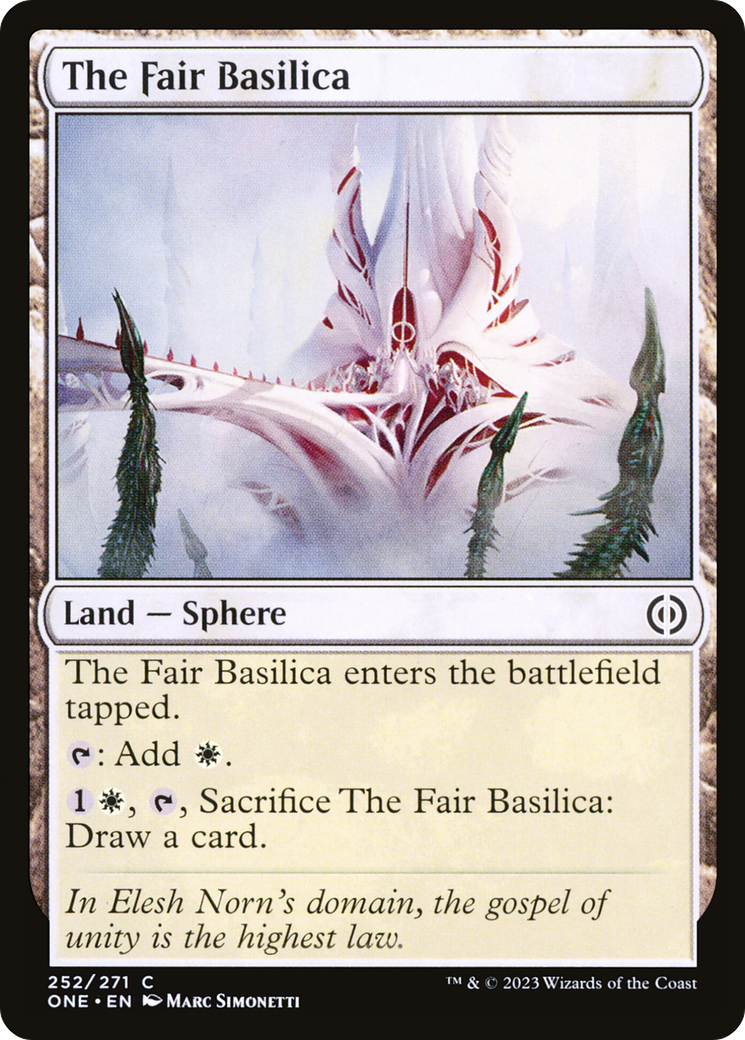 The Fair Basilica [Phyrexia: All Will Be One] | Good Games Modbury