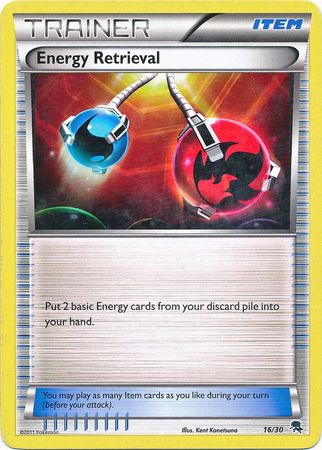 Energy Retrieval (16/30) [Black & White: Trainer Kit - Zoroark] | Good Games Modbury