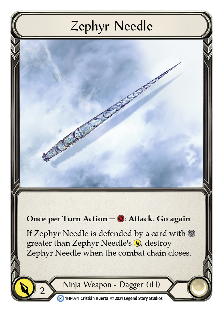 Zephyr Needle (Right) [1HP094] (History Pack 1) | Good Games Modbury