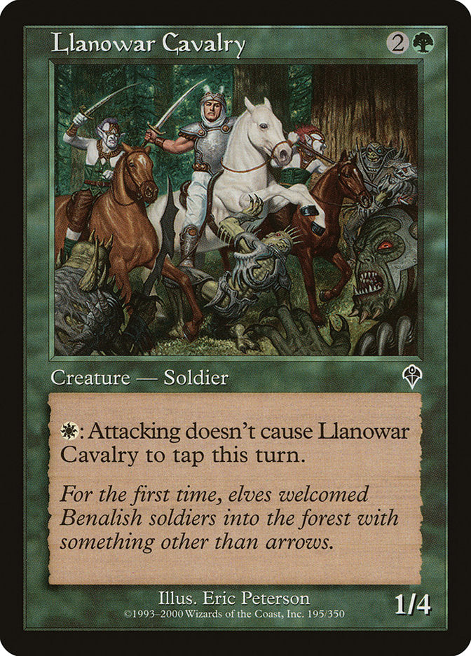 Llanowar Cavalry [Invasion] | Good Games Modbury