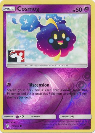 Cosmog (99/236) (Pokemon Club Special Print) [Sun & Moon: Cosmic Eclipse] | Good Games Modbury