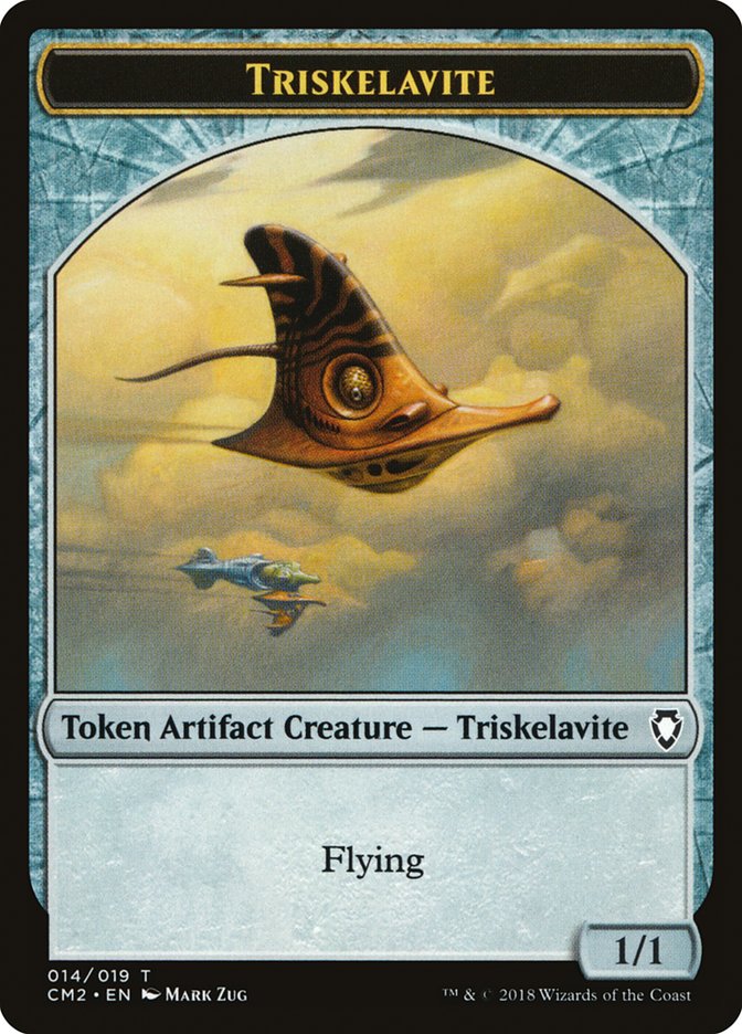 Triskelavite Token [Commander Anthology Volume II Tokens] | Good Games Modbury