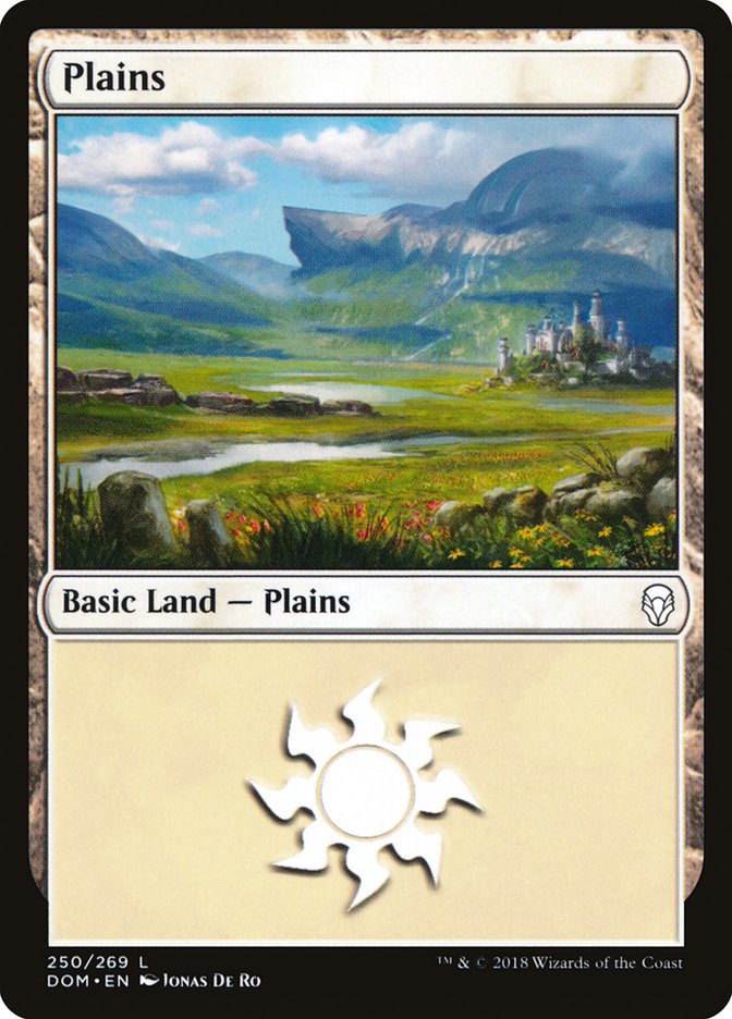 Plains (250) [Dominaria] | Good Games Modbury