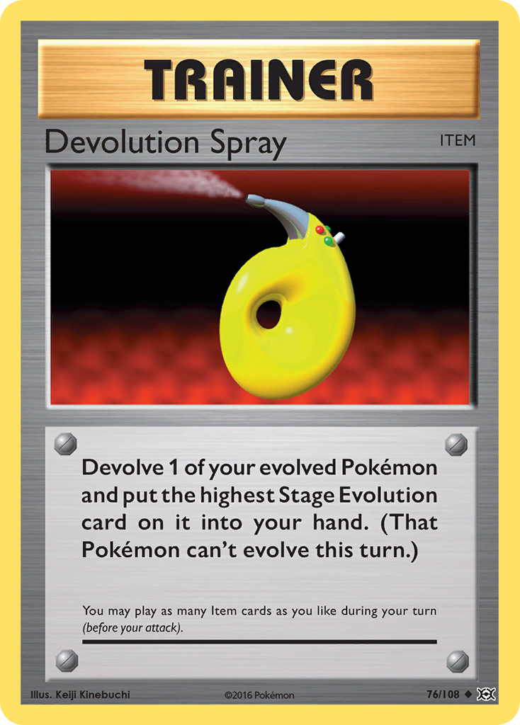 Devolution Spray (76/108) [XY: Evolutions] | Good Games Modbury