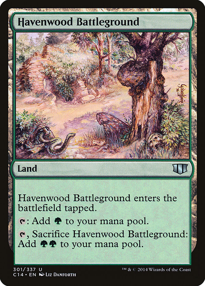 Havenwood Battleground [Commander 2014] | Good Games Modbury