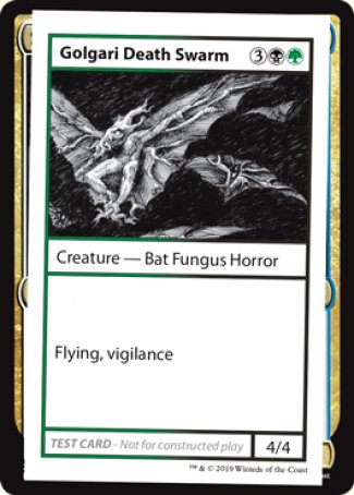 Golgari Death Swarm (2021 Edition) [Mystery Booster Playtest Cards] | Good Games Modbury
