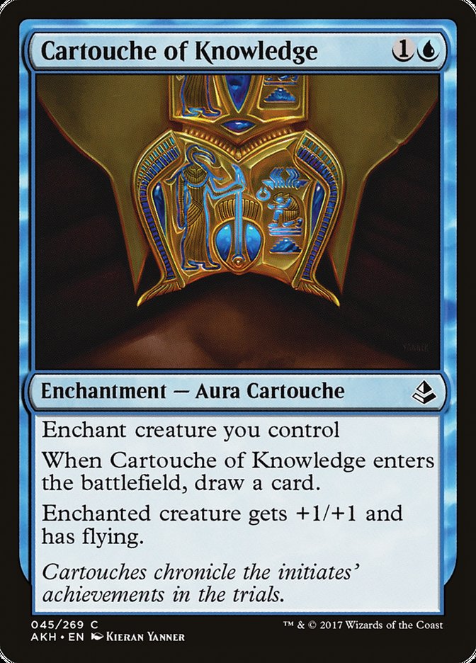 Cartouche of Knowledge [Amonkhet] | Good Games Modbury