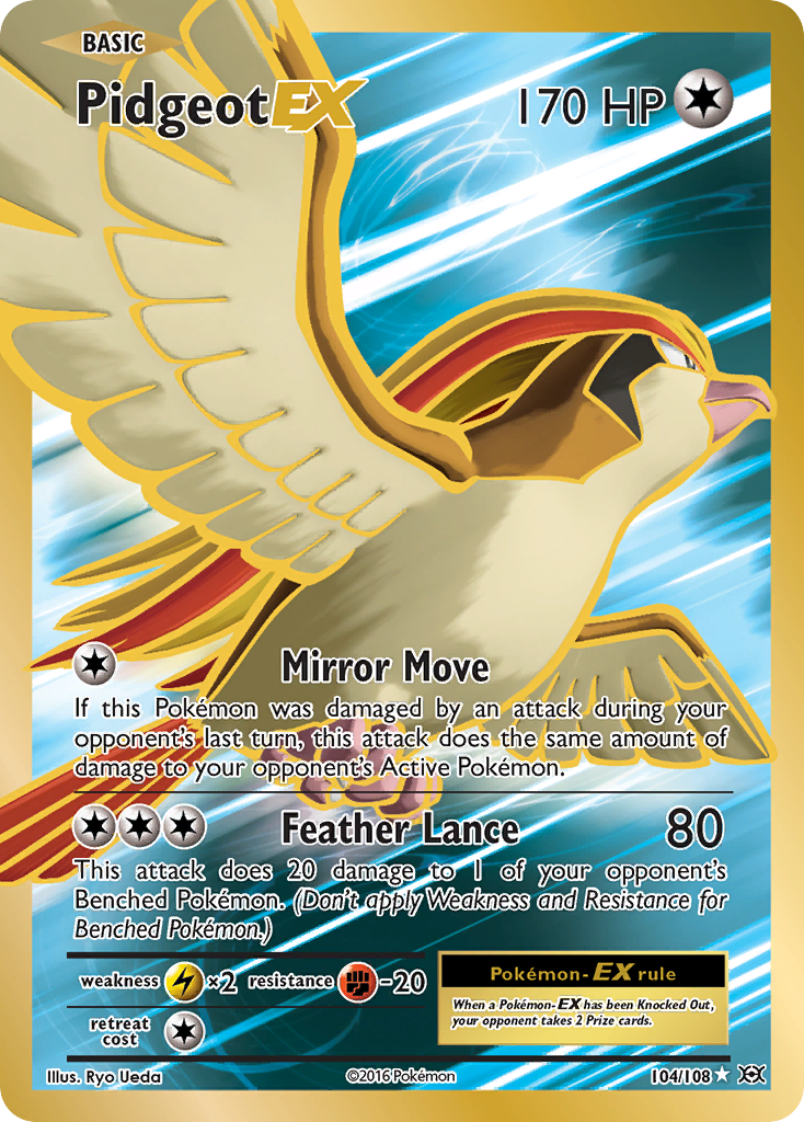 Pidgeot EX (104/108) [XY: Evolutions] | Good Games Modbury