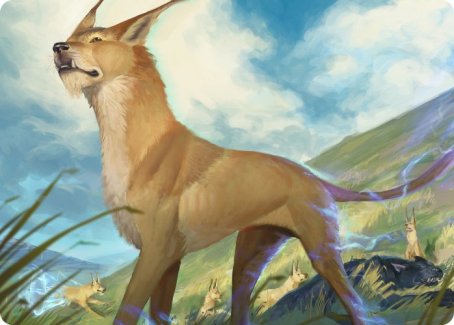 Blink Dog Art Card [Dungeons & Dragons: Adventures in the Forgotten Realms Art Series] | Good Games Modbury