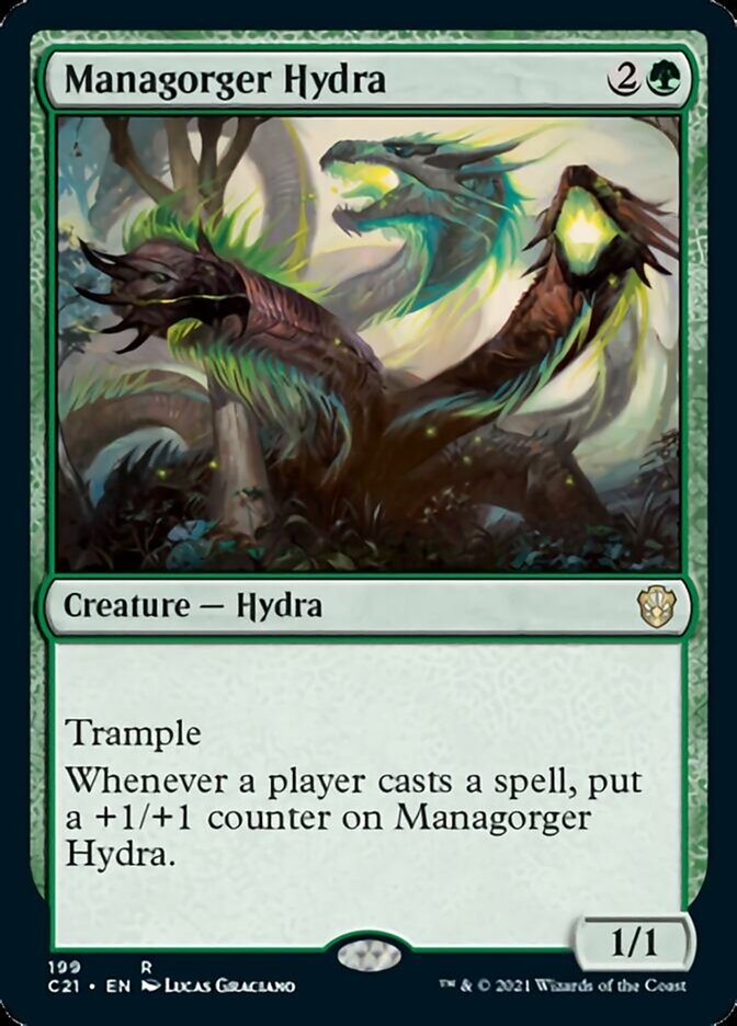 Managorger Hydra [Commander 2021] | Good Games Modbury