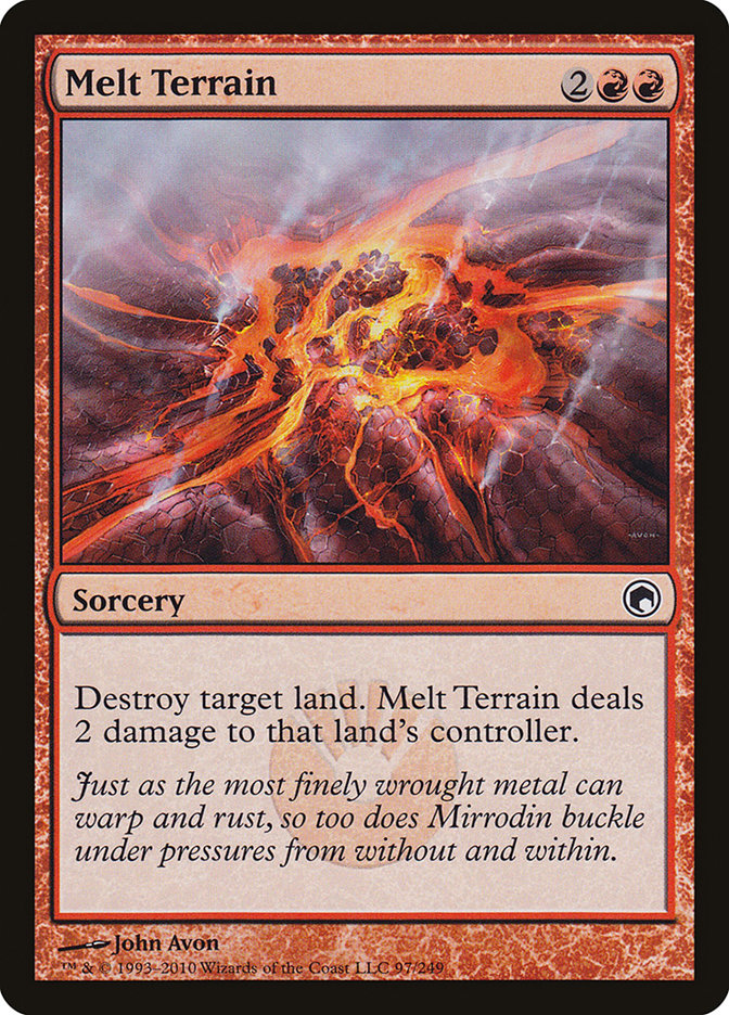 Melt Terrain [Scars of Mirrodin] | Good Games Modbury