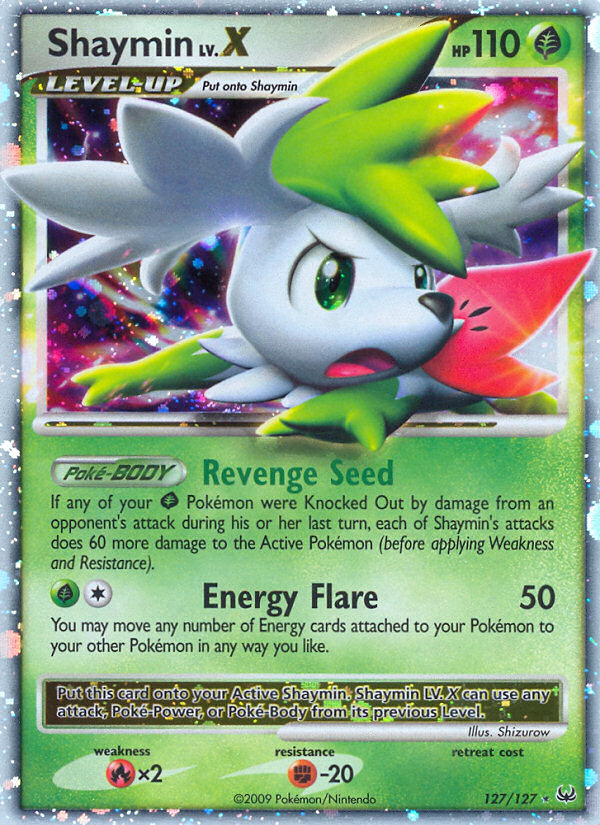 Shaymin LV.X (127/127) [Platinum: Base Set] | Good Games Modbury
