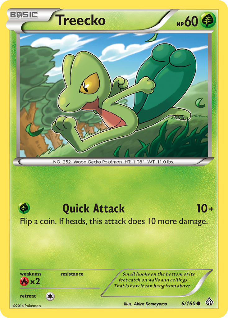 Treecko (6/160) [XY: Primal Clash] | Good Games Modbury