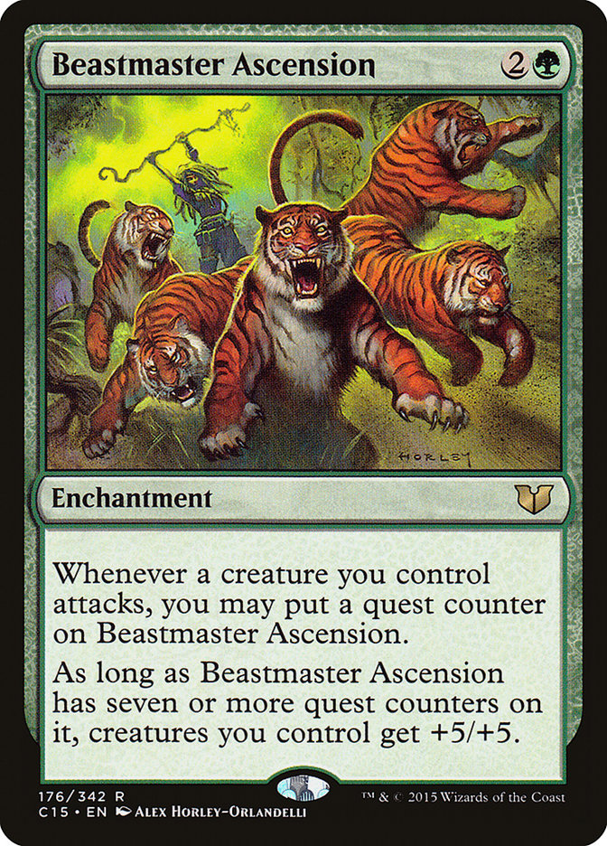 Beastmaster Ascension [Commander 2015] | Good Games Modbury