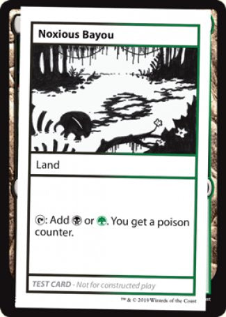 Noxious Bayou (2021 Edition) [Mystery Booster Playtest Cards] | Good Games Modbury