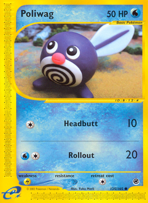 Poliwag (125/165) [Expedition: Base Set] | Good Games Modbury