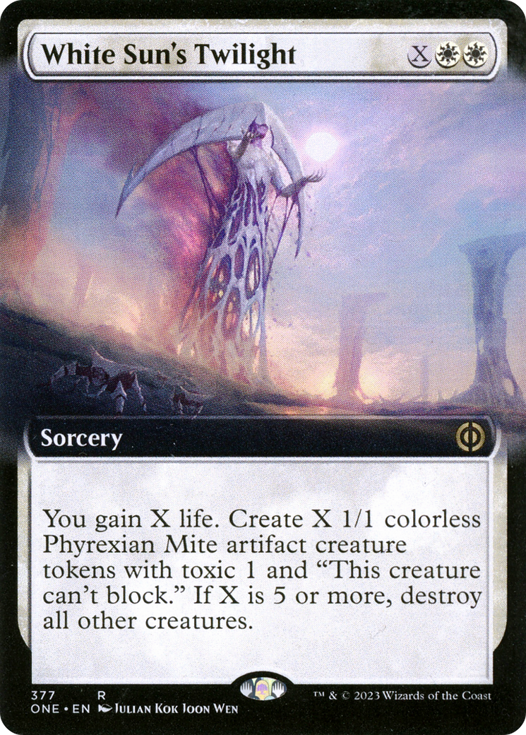 White Sun's Twilight (Extended Art) [Phyrexia: All Will Be One] | Good Games Modbury