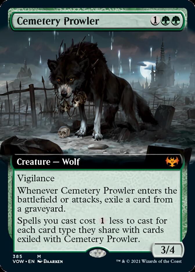 Cemetery Prowler (Extended Art) [Innistrad: Crimson Vow] | Good Games Modbury