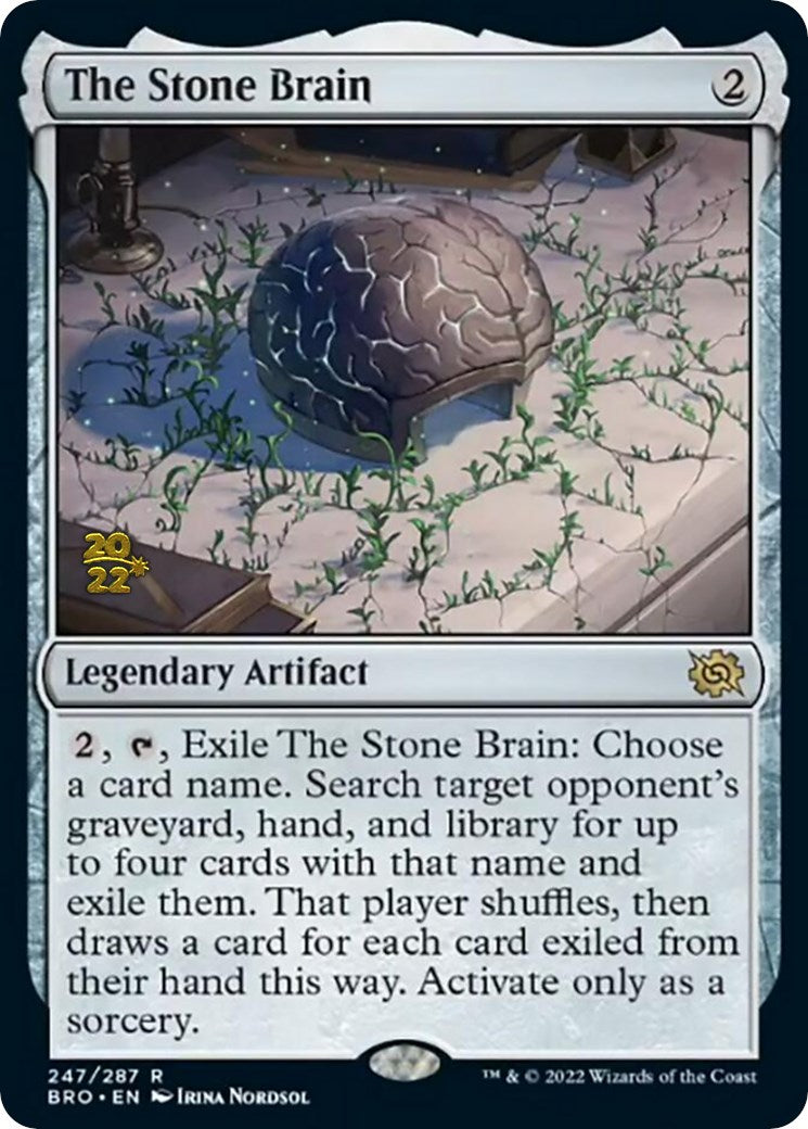 The Stone Brain [The Brothers' War: Prerelease Promos] | Good Games Modbury