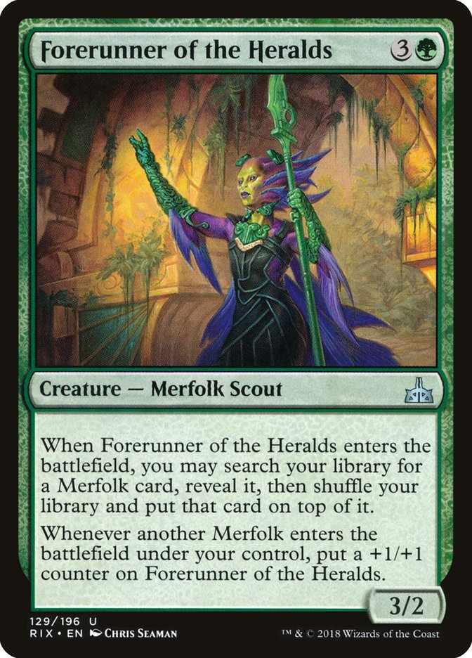 Forerunner of the Heralds [Rivals of Ixalan] | Good Games Modbury