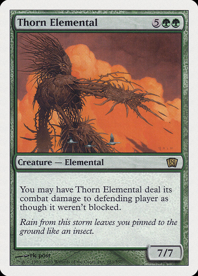 Thorn Elemental [Eighth Edition] | Good Games Modbury