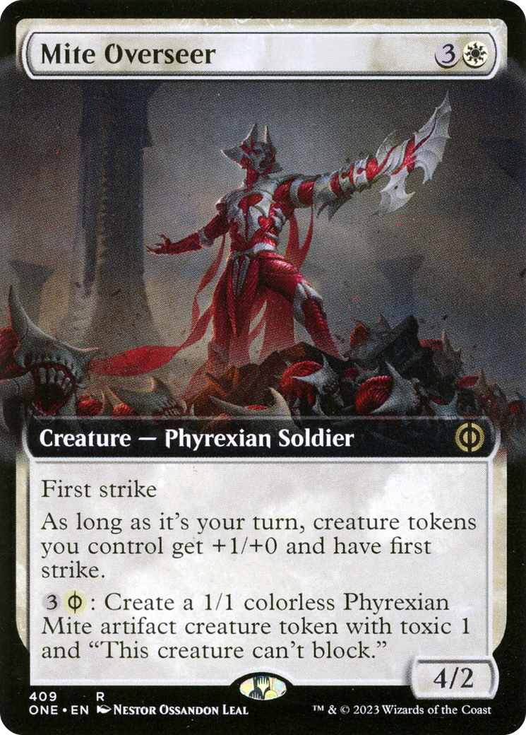 Mite Overseer (Extended Art) [Phyrexia: All Will Be One] | Good Games Modbury