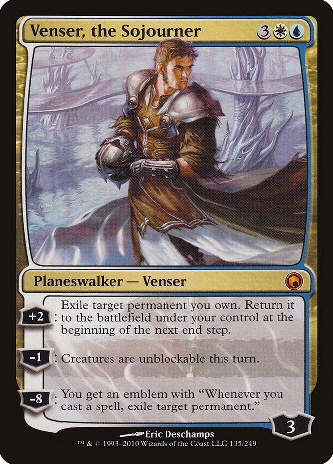 Venser, the Sojourner [Scars of Mirrodin] | Good Games Modbury