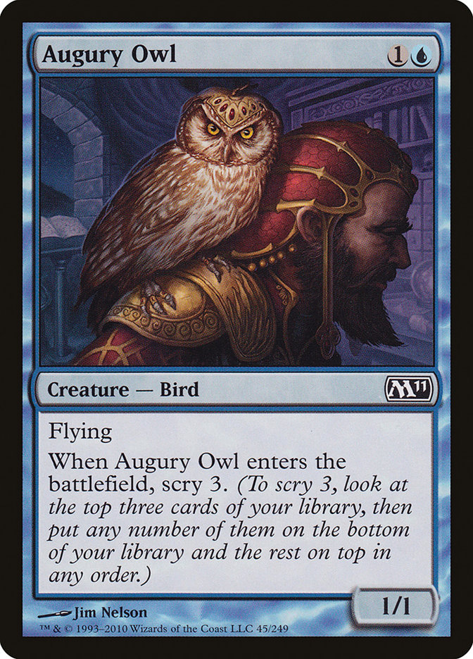 Augury Owl [Magic 2011] | Good Games Modbury