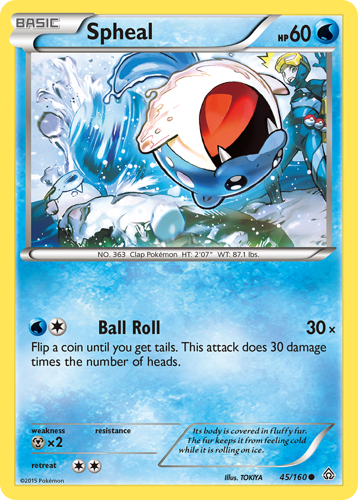 Spheal (45/160) [XY: Primal Clash] | Good Games Modbury