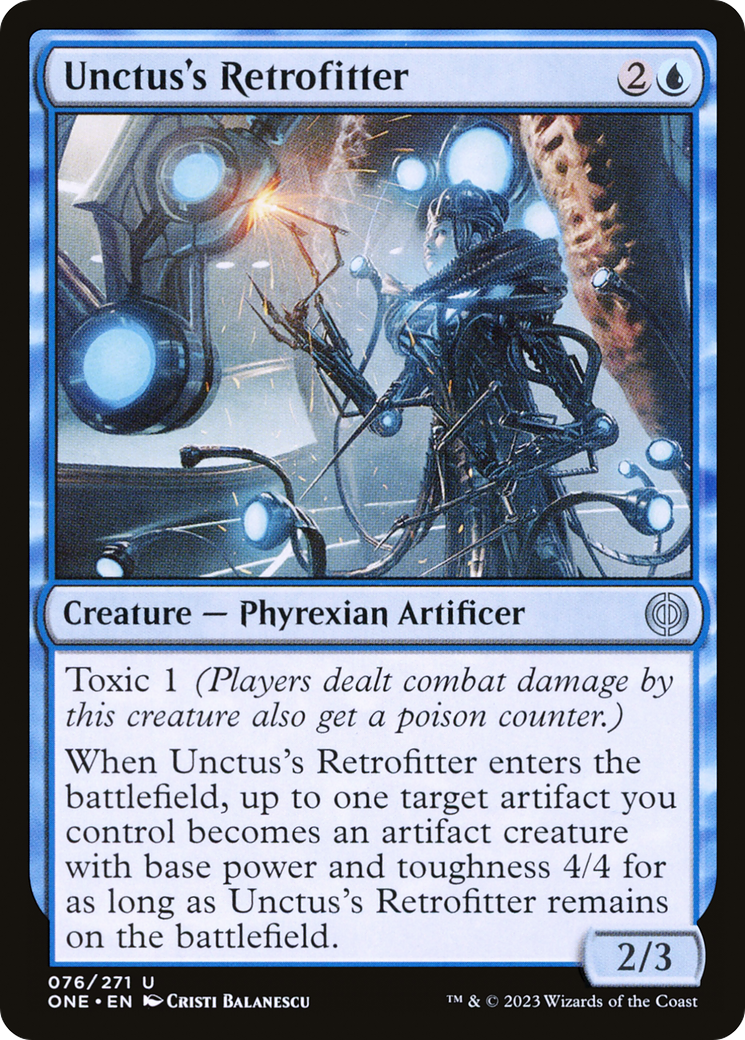 Unctus's Retrofitter [Phyrexia: All Will Be One] | Good Games Modbury