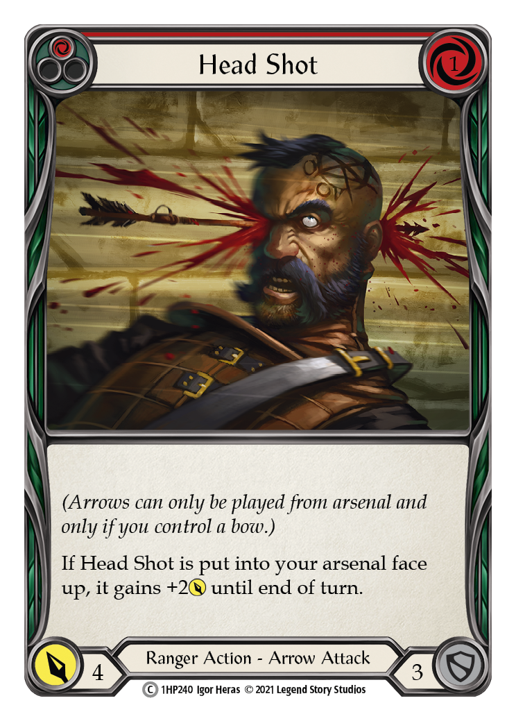 Head Shot (Red) [1HP240] (History Pack 1) | Good Games Modbury