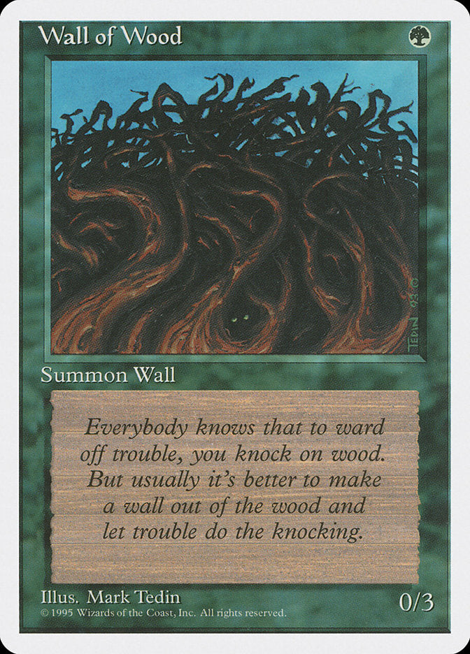 Wall of Wood [Fourth Edition] | Good Games Modbury