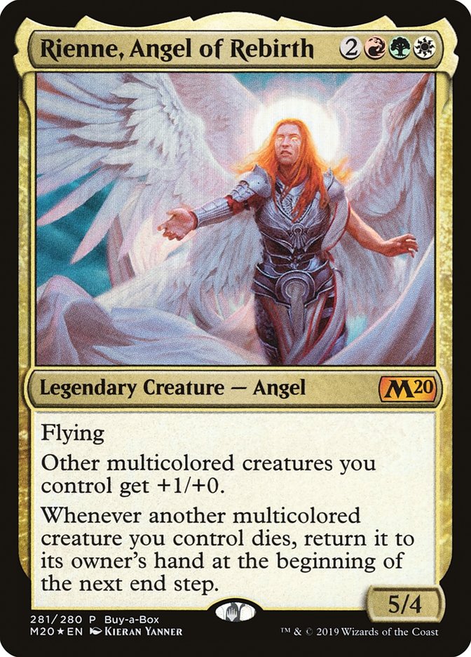 Rienne, Angel of Rebirth (Buy-A-Box) [Core Set 2020] | Good Games Modbury