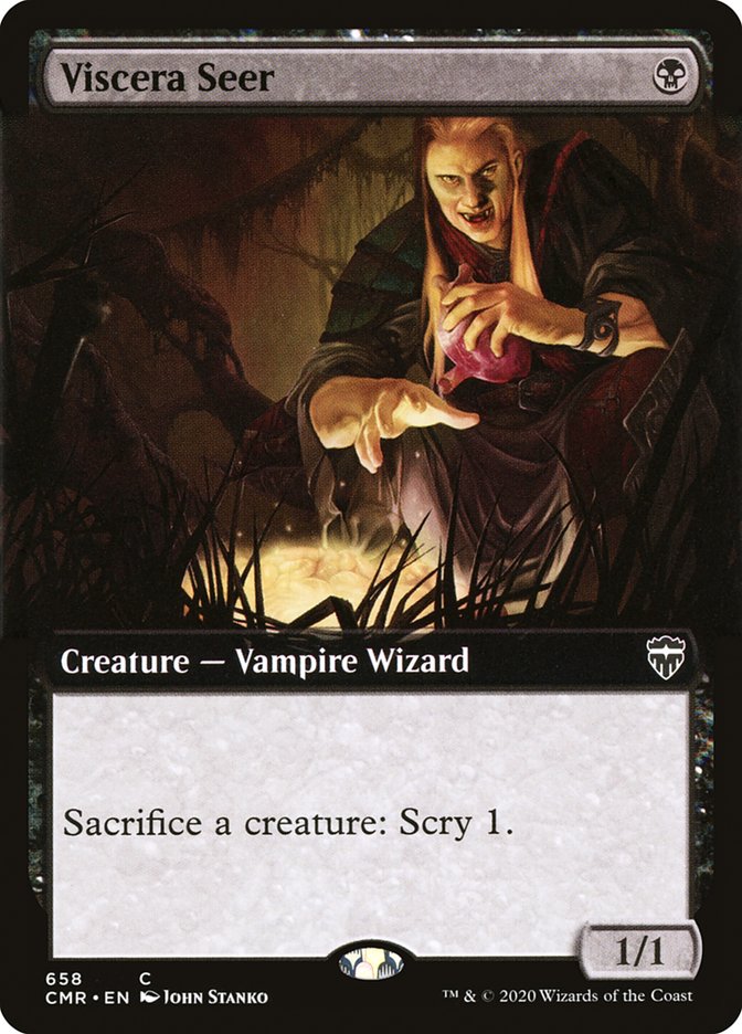 Viscera Seer (Extended Art) [Commander Legends] | Good Games Modbury